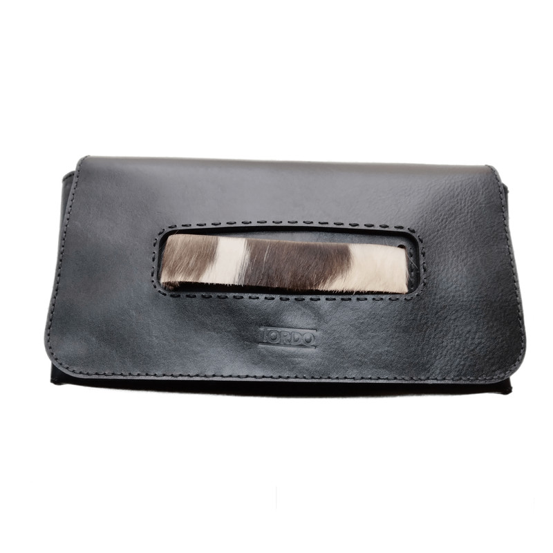 کیف دستی چرمی مدل دست دوز T3011