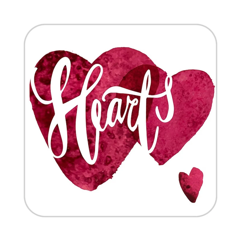 زیر لیوانی کاکتی طرح عاشقانه مدل mp38429