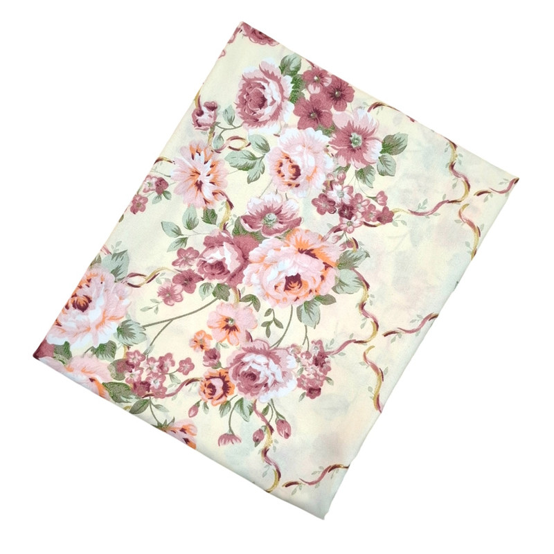 روکش لحاف دو نفره مدل رز سایز 220x210 سانتی‌متر