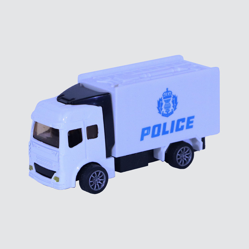 ماشین بازی مدل کامیونت فلزی پلیس