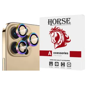 محافظ لنز دوربین هورس مدل RINGHOR مناسب برای گوشی موبایل اپل iPhone 14 Pro