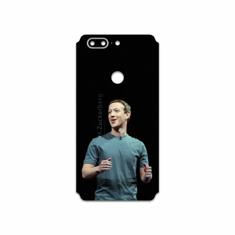 برچسب پوششی ماهوت مدل Mark Zuckerberg مناسب برای گوشی موبایل وان پلاس 5T