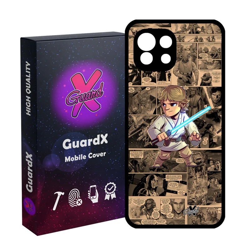 کاور گارد ایکس طرح جنگ ستارگان مدل Glass10525 مناسب برای گوشی موبایل شیائومی  MI 11 Lite