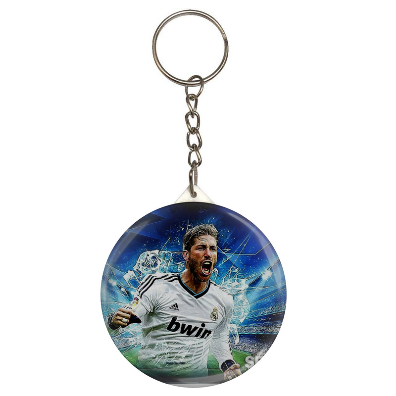 جاکلیدی طرح بازیکن فوتبال سرخیو راموس بازیکن فوتبال رئال مادرید مدل S4305 