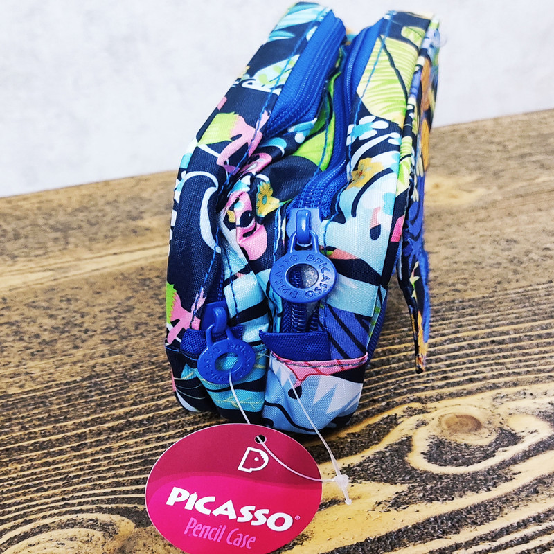 جامدادی پیکاسو طرح گل و جنگل استوایی کد 07