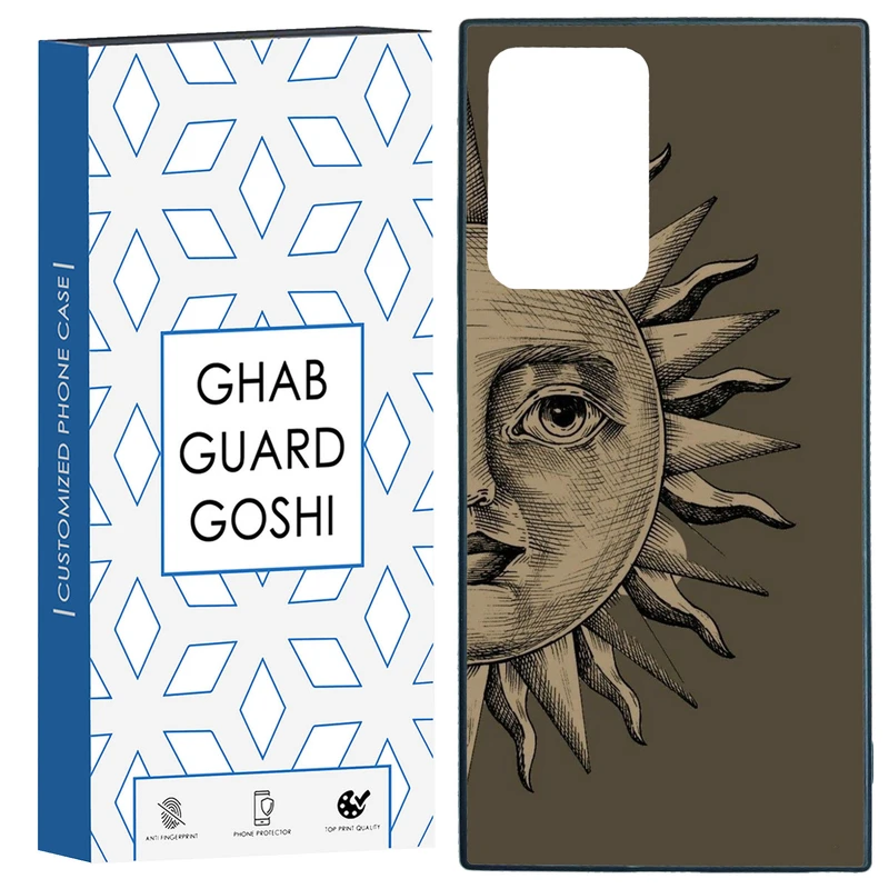 کاور قاب گارد گوشی طرح خورشید کد TPU-191 مناسب برای گوشی موبایل سامسونگ Galaxy Note 20 Ultra