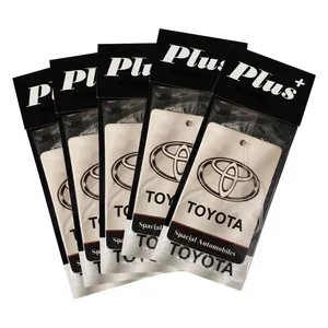 خوشبو کننده خودرو پلاس کد TOYOTA-0005 با رایحه شکلات بسته 5 عددی
