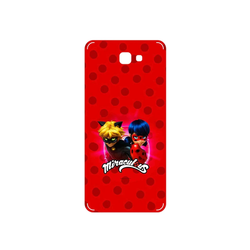 برچسب پوششی ماهوت مدل Ladybug and Cat Noir مناسب برای گوشی موبایل سامسونگ Galaxy J7 Prime