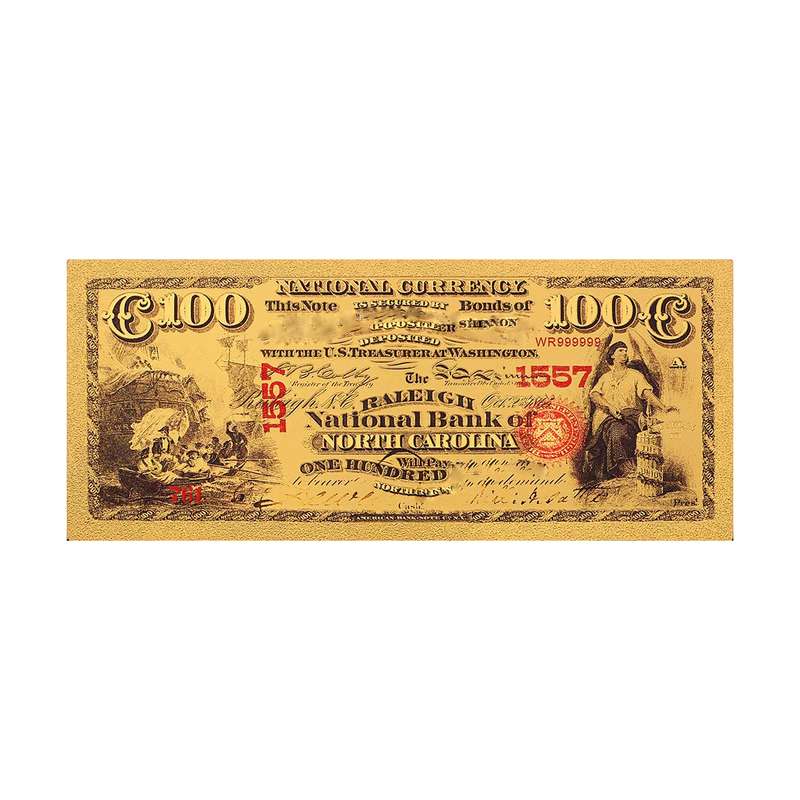 اسکناس تزئینی مدل 1873