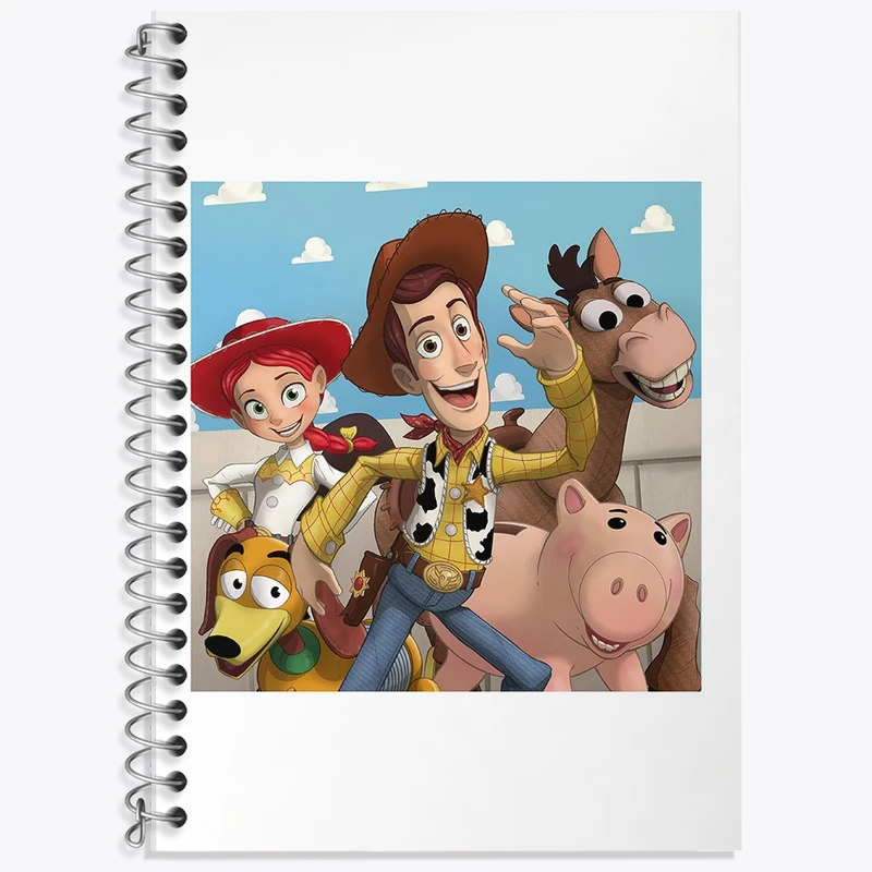 دفتر لغت 50 برگ خندالو طرح داستان اسباب بازی کد F2047