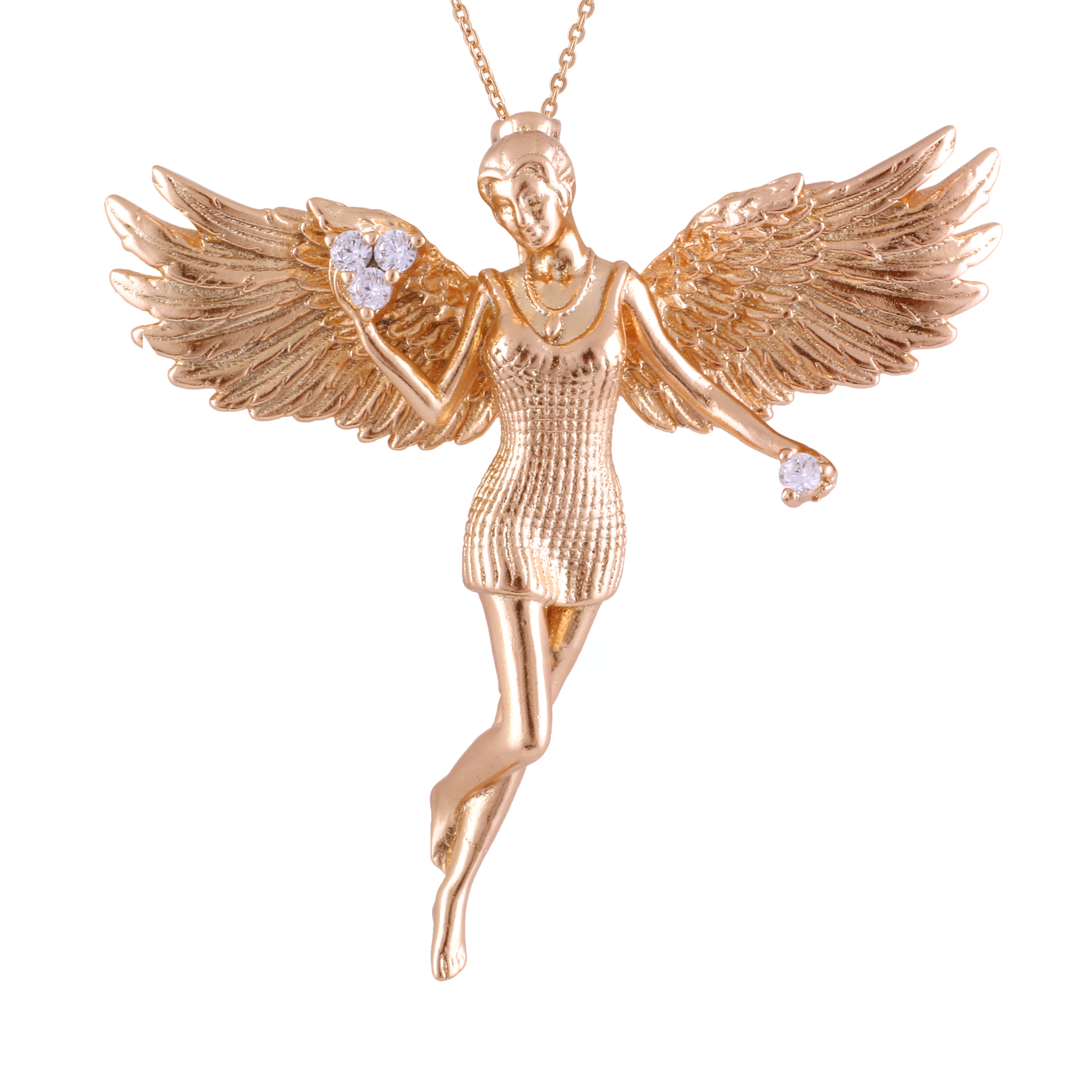 گردنبند زنانه ژوپینگ مدل فرشته کد N3136