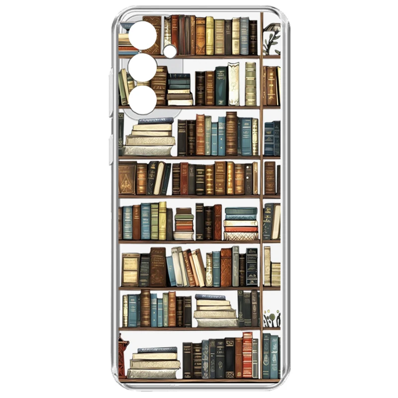 کاور طرح Library مناسب برای گوشی موبایل سامسونگ Galaxy A25  