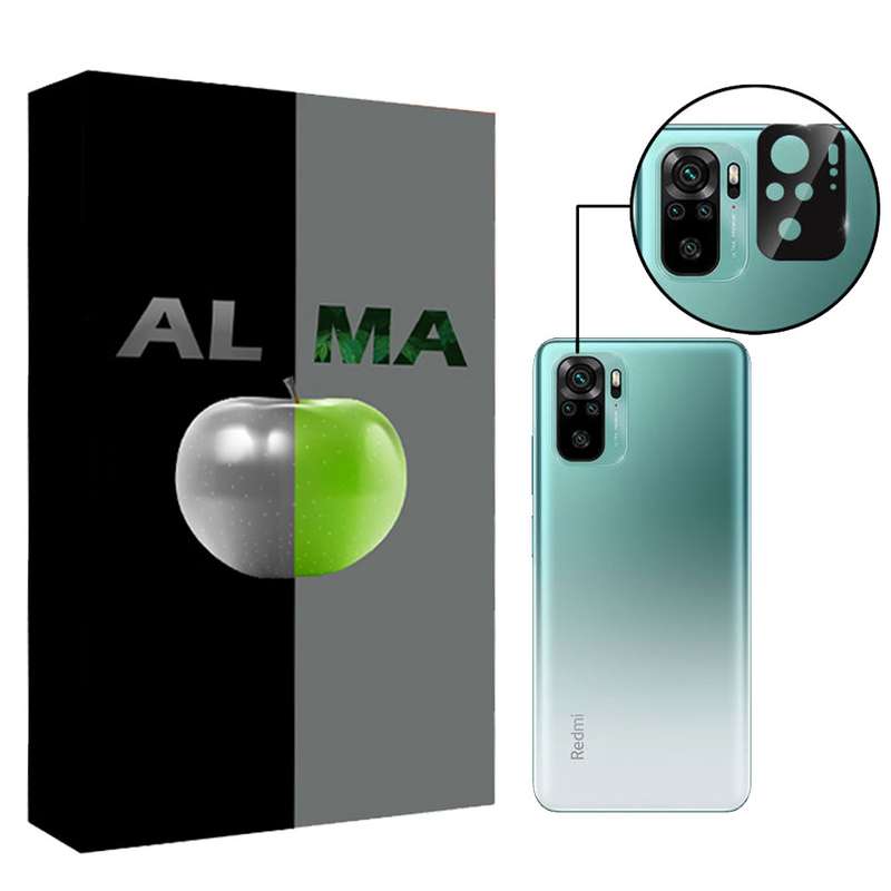 محافظ لنز دوربین آلما مدل LN-FLZ مناسب برای گوشی موبایل شیائومی Redmi Note 10