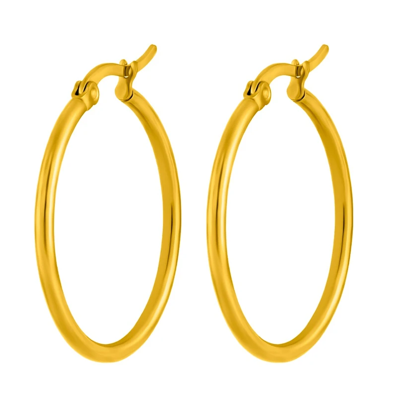 گوشواره حلقه‌ای زنانه اقلیمه مدل ES1980