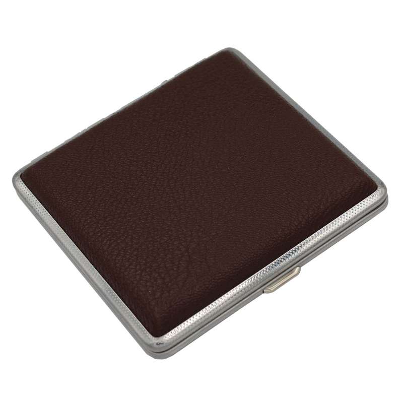 جعبه سیگار مدل افن طرح چرم کد zp85 جعبه سیگار مدل افن طرح چرم کد zp85