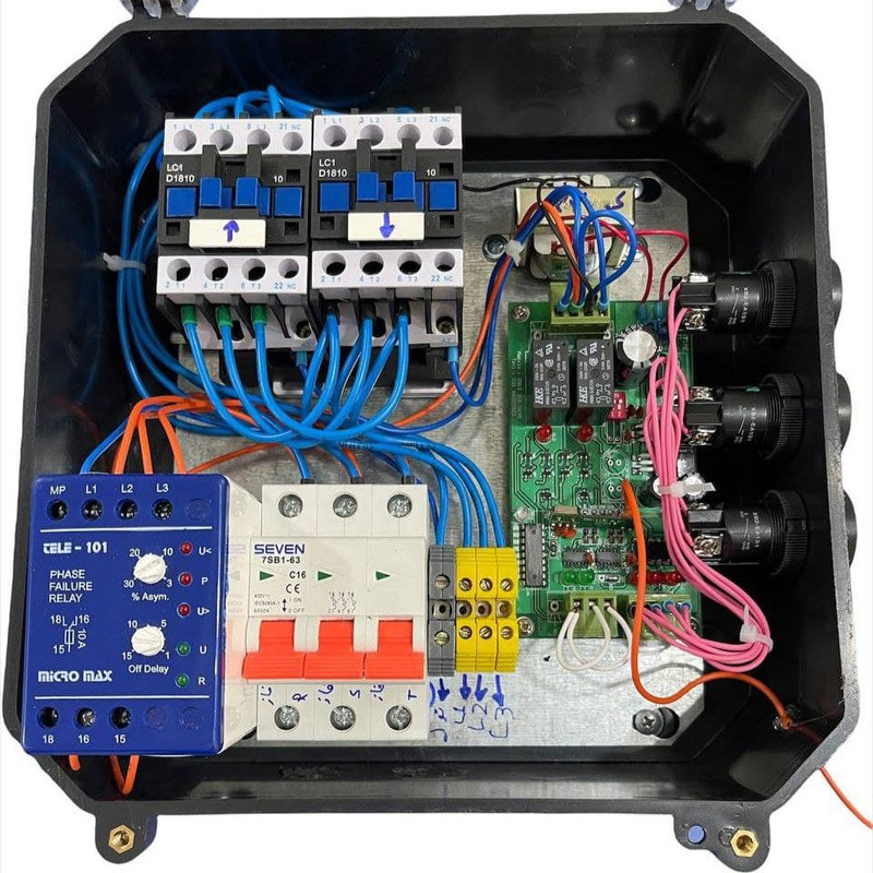 کلید بیسیم بالابر ساختمانی سه فاز با کنترل فاز آن تایم مدل BL2T