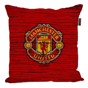 کوسن مدل منچشستر یونایتد Manchester United  طرح چوب کد KO280