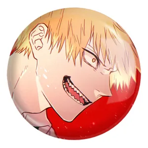 پیکسل خندالو طرح دنجی انیمه مرد اره ای Chainsaw Man کد 23178 مدل بزرگ