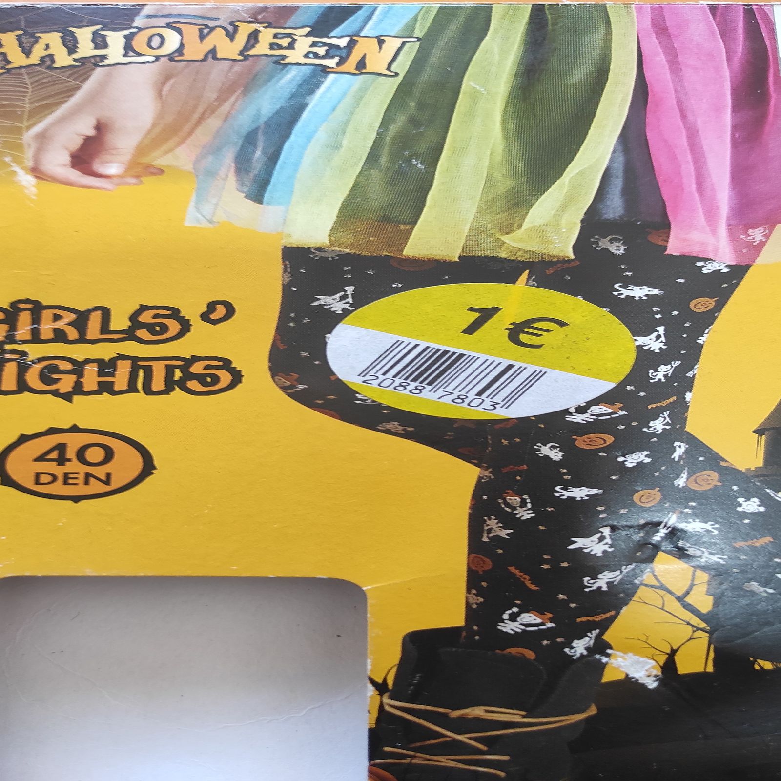 جوراب شلواری دخترانه هالووین مدل  A0 -  - 2