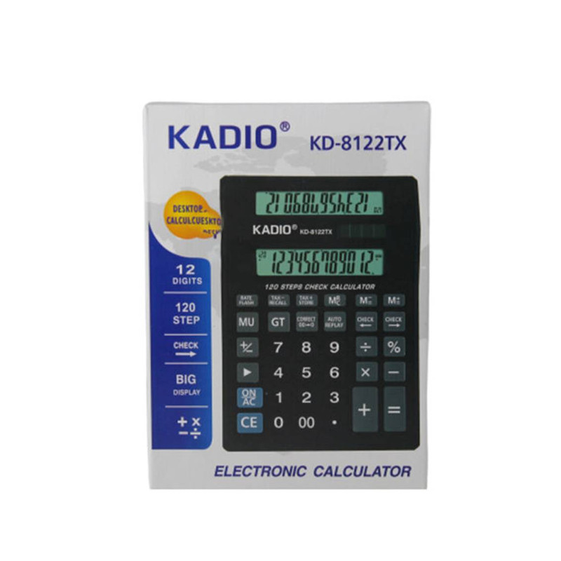 ماشین حساب کادیو مدل KG-8122TX 1