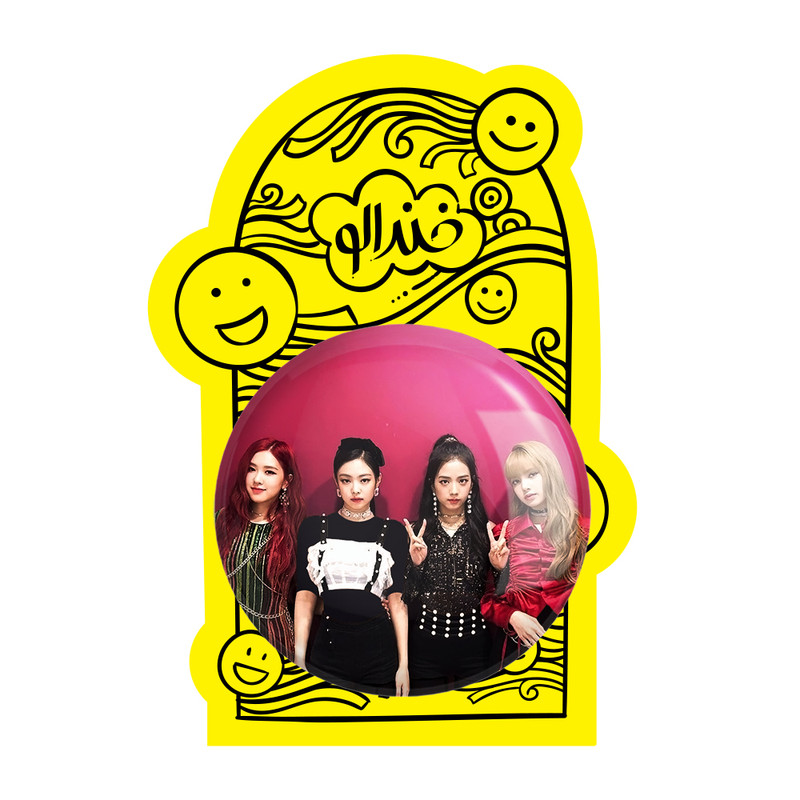 آینه جیبی خندالو مدل گروه بلک پینک Black Pink کد 14540 آینه جیبی خندالو مدل گروه بلک پینک Black Pink کد 14540