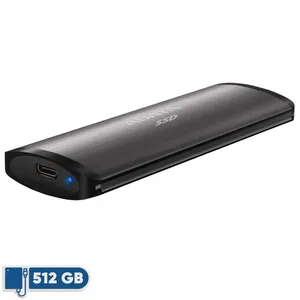 اس اس دی اکسترنال ای دیتا مدل SE760 ظرفیت 512 گیگابایت رابط USB 3.2 Gen2