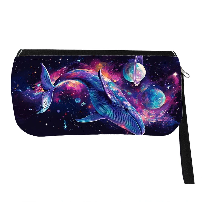 جامدادی پاد آفرین مدل فانتزی طرح دریا نهنگ دلفین کد p1352