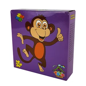 پازل 6 تکه طرح میمون کد 12