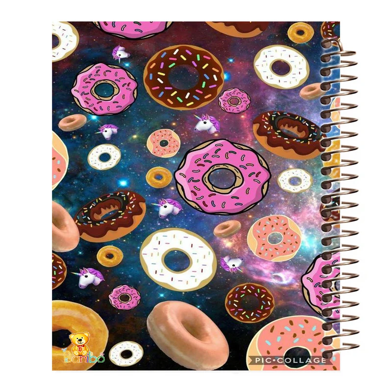 دفتر مشق 100 برگ بانیبو طرح دونات کد 854