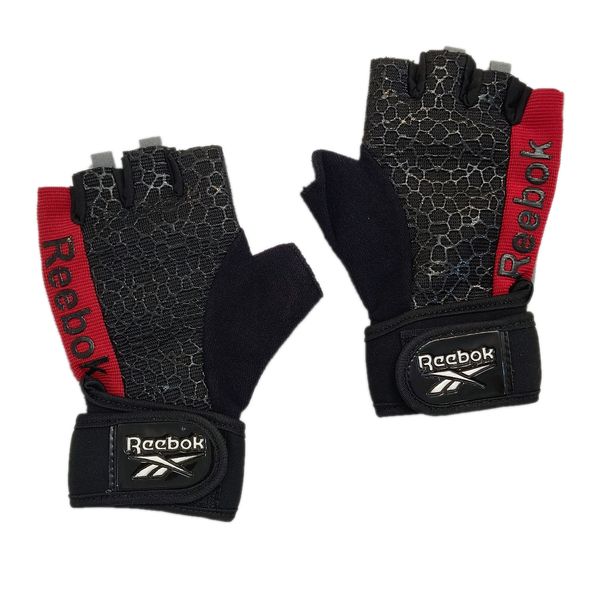 دستکش دوچرخه سواری مدل کف گریپ دار کد RBK 02 سایز M