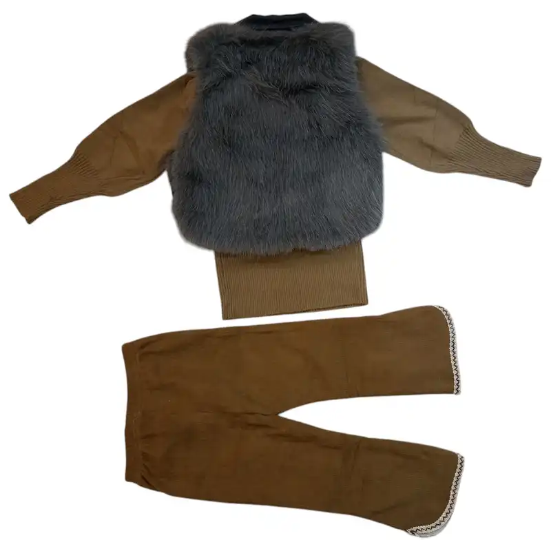 ست 3 تکه لباس دخترانه مدل پاییز کد 20