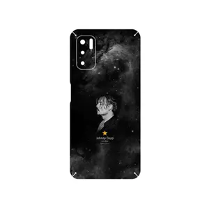 MAHOOT Johnny Depp Cover Sticker for Xiaomi Redmi Note 10 5G
