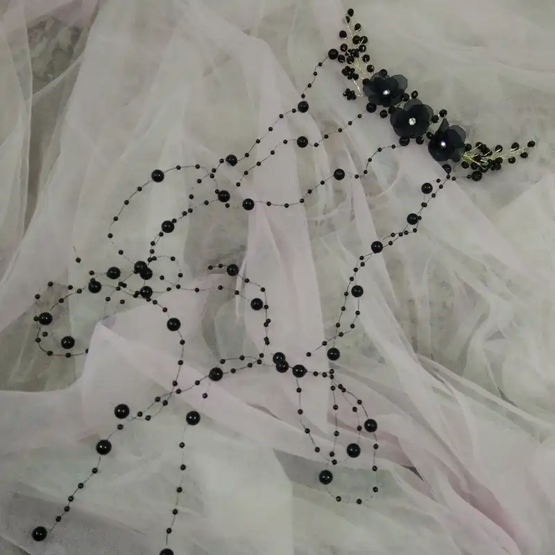 ریسه مو زنانه مدل آویز مرواریدی