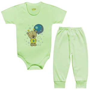 ست بادی و شلوار نوزادی کارانس مدل BSTG-3243