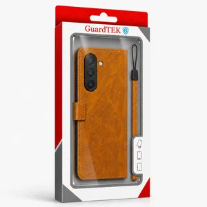 Guardtek asak Flip cover strap for Samsung Galaxy A55