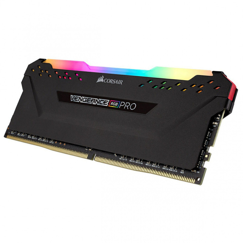 رم دسکتاپ DDR4 تک کاناله 3600 مگاهرتز CL18 کورسیر مدل VENGEANCE RGB ظرفیت 16 گیگابایت