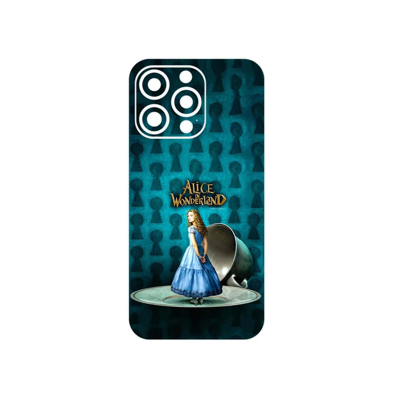 برچسب پوششی ماهوت مدل Alice in Wonderland مناسب برای گوشی موبایل اپل iphone 13 Pro