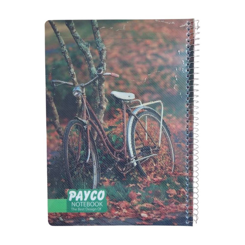 دفتر مشق 100 برگ پایکو مدل کلاسیک کد 440