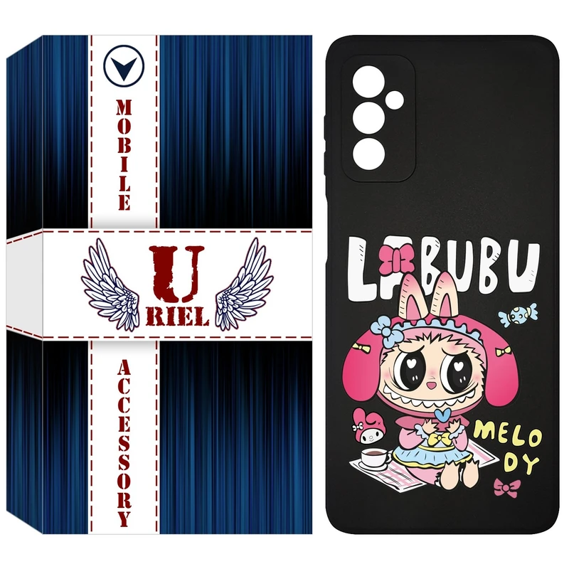 کاور یوریل قاب مدل KSH کد 140 طرح عروسک لبوبو مناسب برای گوشی موبایل سامسونگ Galaxy F13 4G / M13 4G / M23