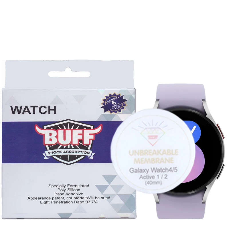 محافظ صفحه نمایش بوف مدل hydrogel-g مناسب برای ساعت هوشمند سامسونگ galaxy watch 4-5-active 2-1 40mm