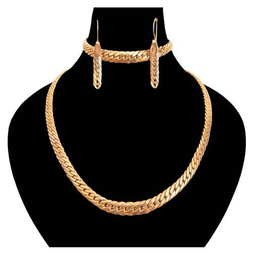 ست طلا 18 عیار زنانه دوست خوب مدل dk1001
