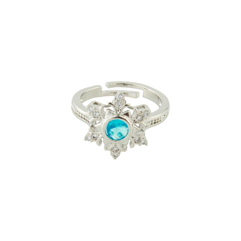 انگشتر زنانه مدل برفی کد 3091