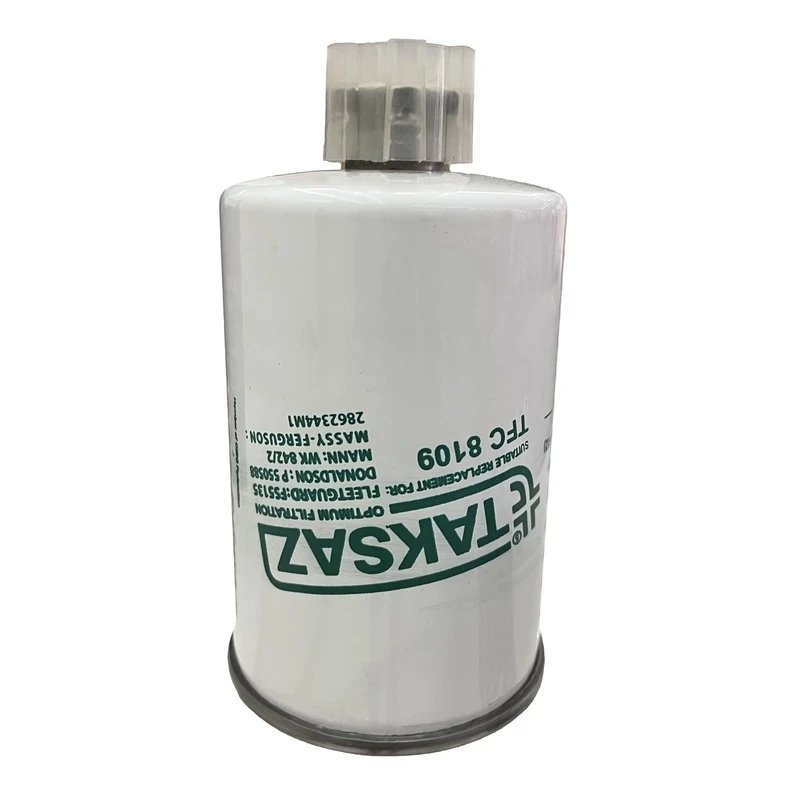 فیلترگازوئیل تکسازکدTFC8106مناسب برای بیل هیوندا موتورکمنز,بیل هیوندا320,330,کاویان106,108,110اولیه,دانگ فنگT375