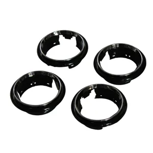 قاب اسپرت دور دریچه  کولر  مدل blacksteel مناسب خودرو های تندر و ساندرو بسته 4 عددی