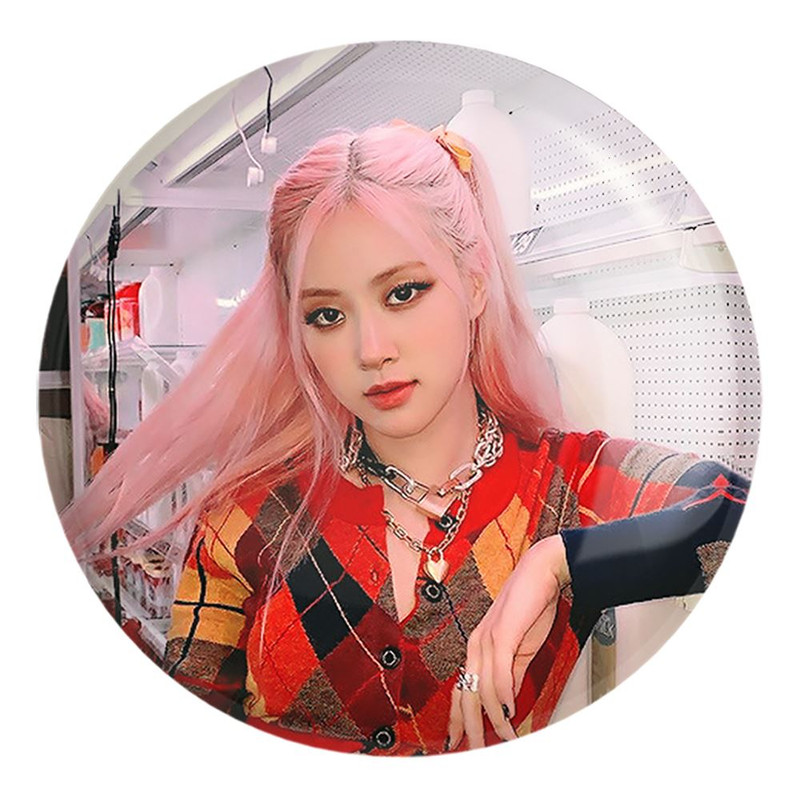 پیکسل خندالو طرح رزی گروه بلک پینک Black Pink کد 3666 مدل بزرگ