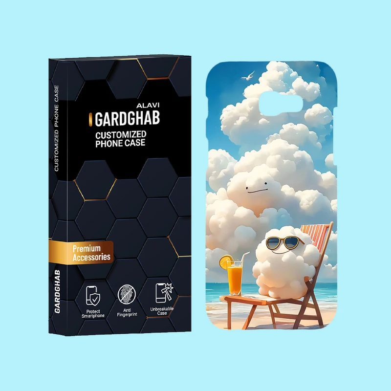 کاور گارد قاب علوی مدل هنری مناسب برای گوشی موبایل سامسونگ Galaxy A5 2017 / A520