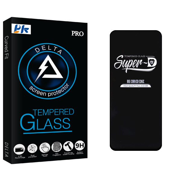 محافظ صفحه نمایش پی کی مدل Delta Glass Super-D مناسب برای گوشی موبایل اپل iPhone 13 \ 13 pro
