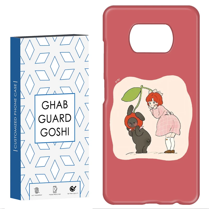 کاور قاب گارد گوشی طرح دخترانه کد Dimo-333 مناسب برای گوشی موبایل شیائومی POCO X3 / X3 PRO / X3 NFC