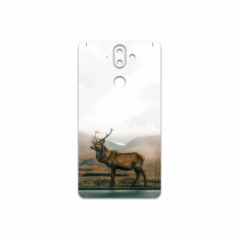 برچسب پوششی ماهوت مدل Horned Deer مناسب برای گوشی موبایل نوکیا 8 Sirocco