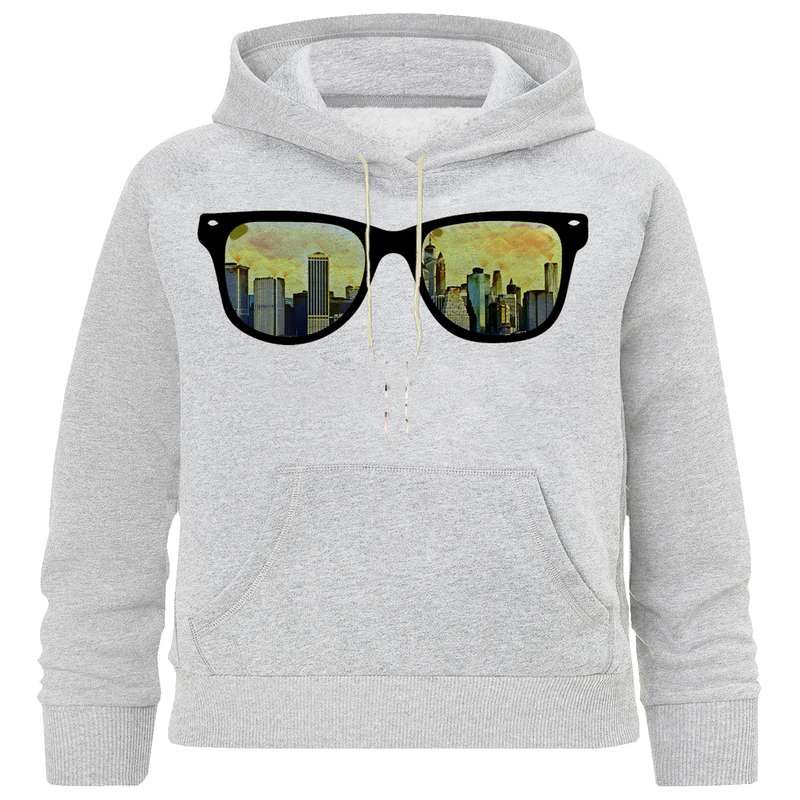 هودی دخترانه مدل عینک کد M 221